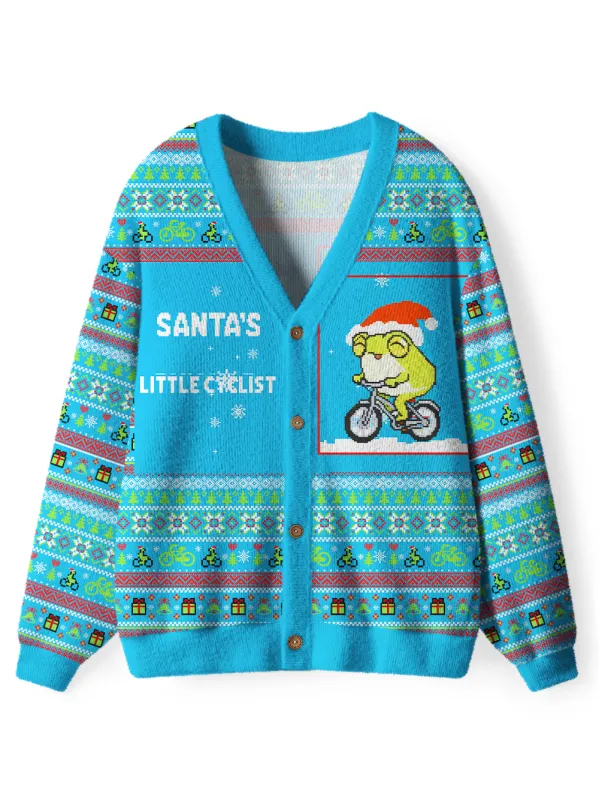 Orionride Happy Frog Men's Cardigan Knit Sweaters sold by Orionride