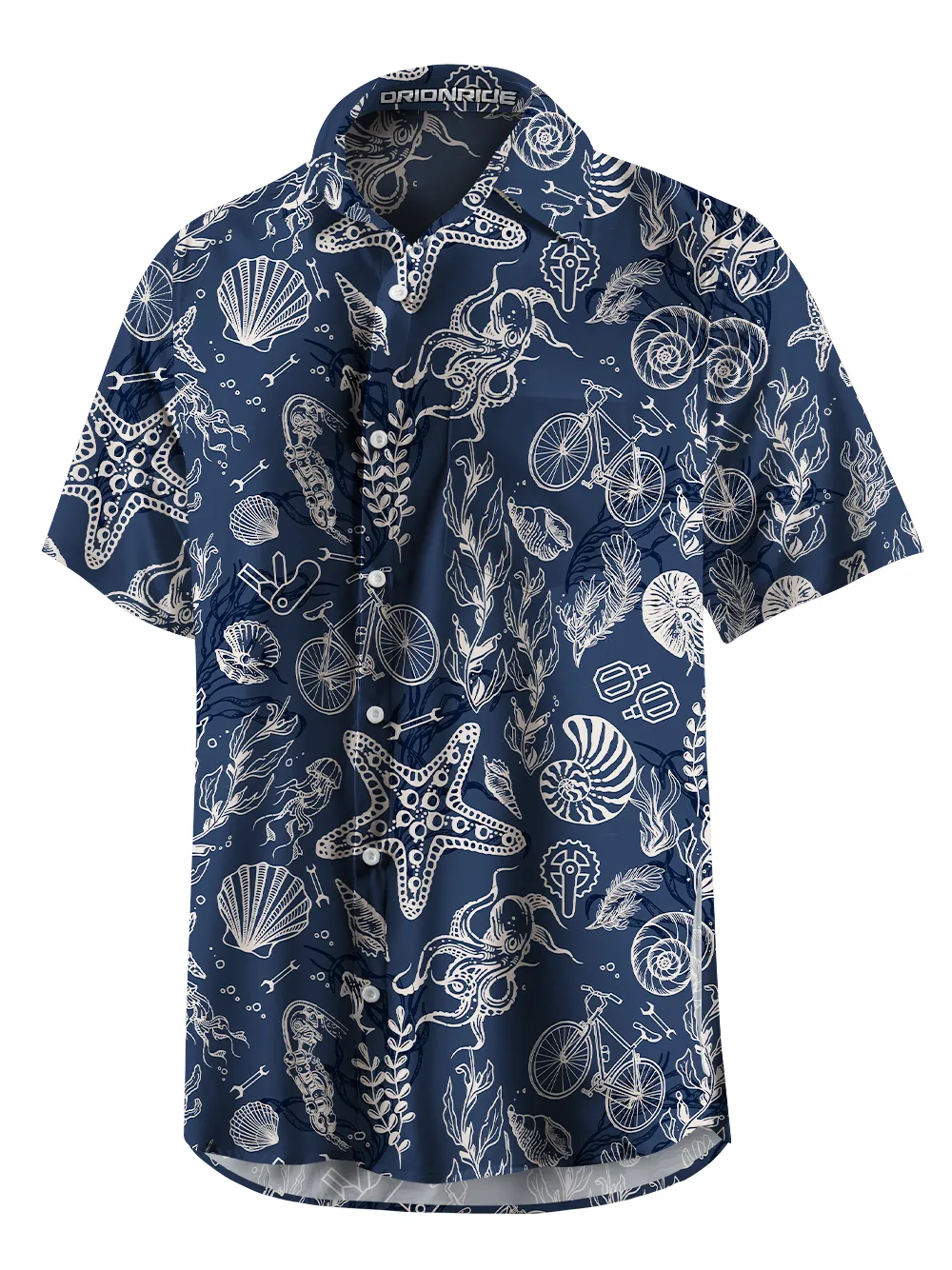 Orionride Shell Bicycle Zipper Pockets Ultra Lightweight Short Sleeves Gravel Shirt sold by Orionride product image thumbnail 3