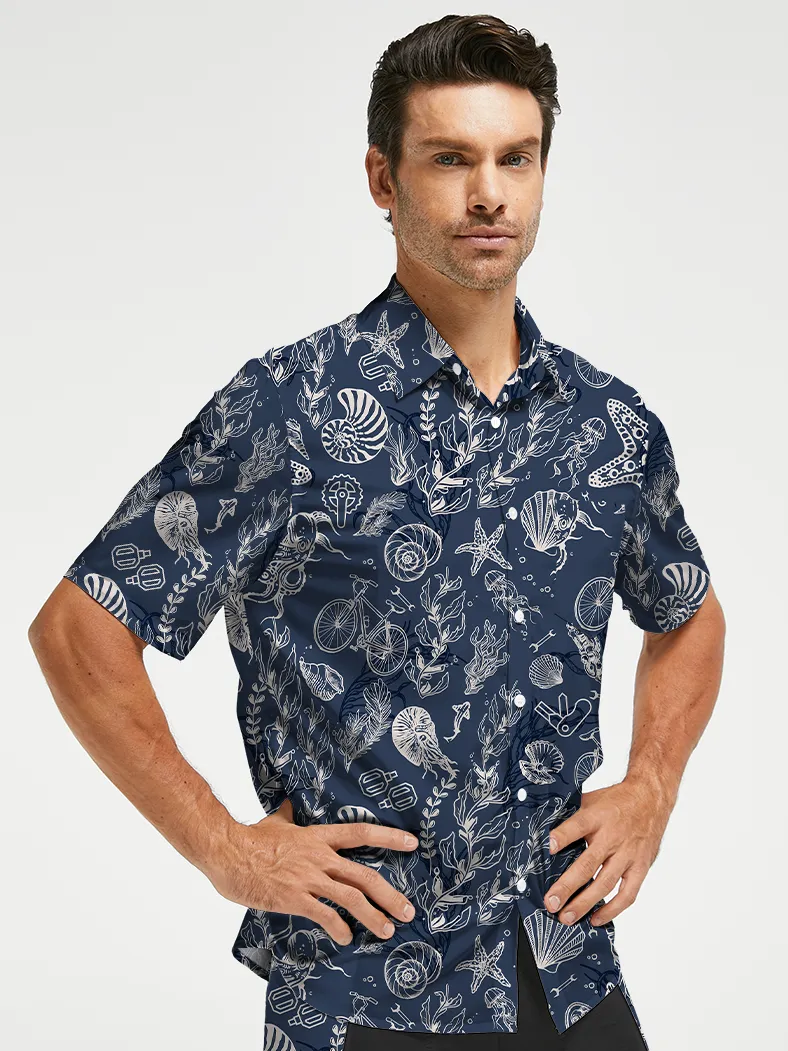 Orionride Shell Bicycle Zipper Pockets Ultra Lightweight Short Sleeves Gravel Shirt sold by Orionride product image thumbnail 2