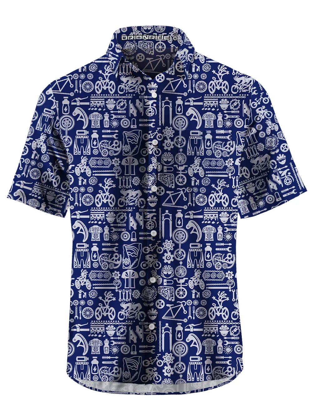 Orionride Totem Equipment Zipper Pockets Ultra Lightweight Short Sleeves Gravel Shirt sold by Orionride product image thumbnail 3