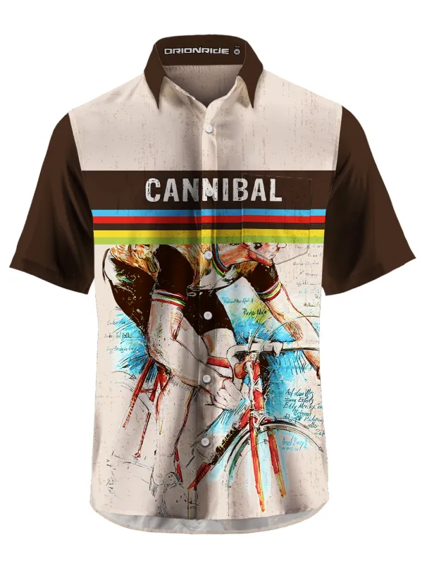 Orionride CANNIBAL Zipper Pockets Ultra Lightweight Short Sleeves Gravel Shirt sold by Orionride