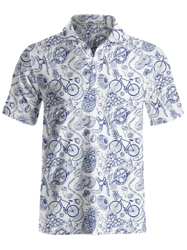Orionride Fruit Collection Men's Polo Shirt sold by Orionride
