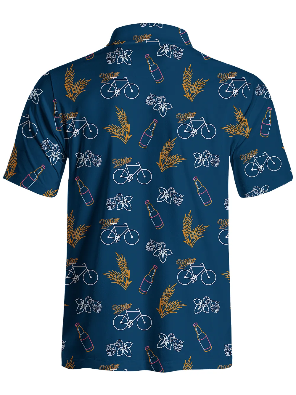 Orionride Neon Bottle Men's Polo Shirt sold by Orionride product image thumbnail 2