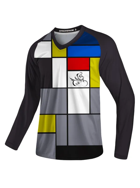 Orionride Art Road Long Sleeve Downhill Jersey sold by Orionride