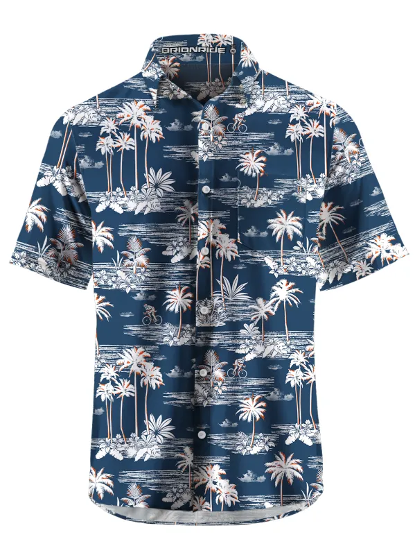 Orionride Island Trip Zipper Pockets Ultra Lightweight Short Sleeves Gravel Shirt sold by Orionride