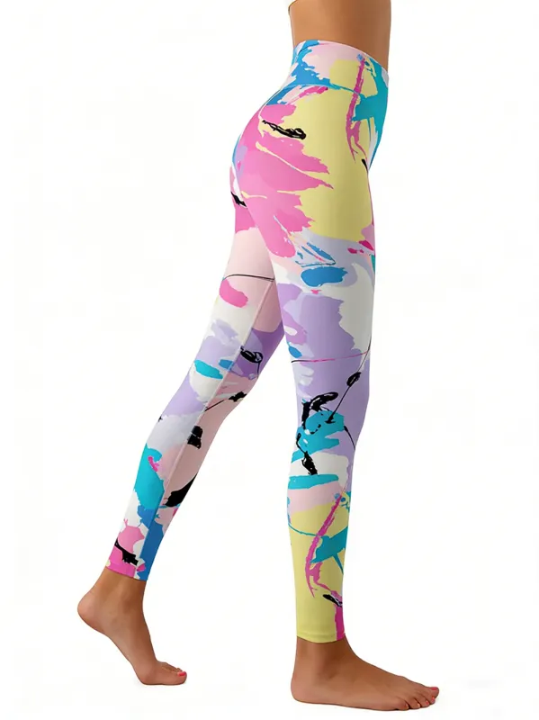 Orionride Splashed Ink Women's Bike Legging made by Orionride