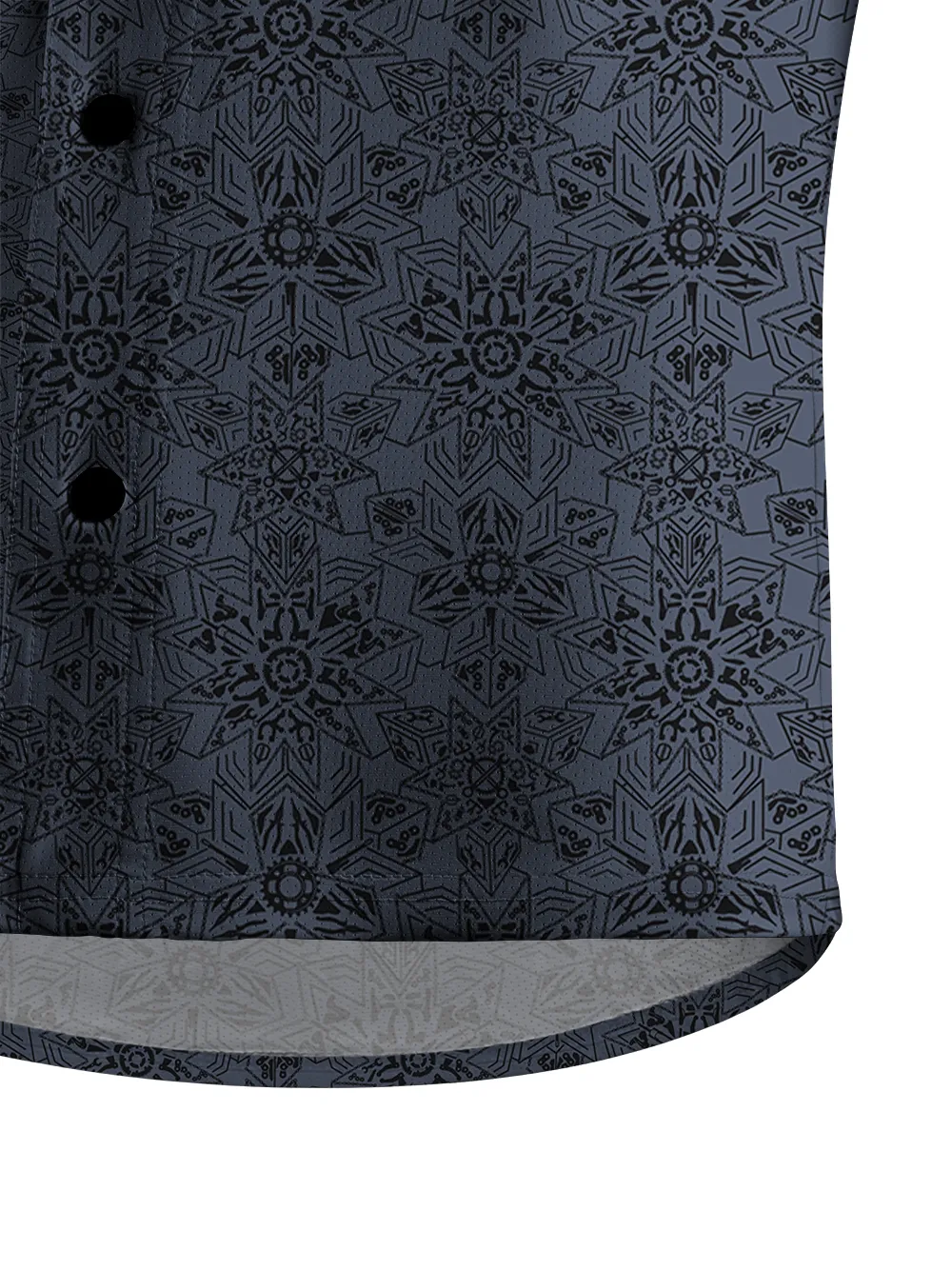 Orionride Snowflake-Shaped Parts Men's Stretchy Breathable Long Sleeve Gravel Shirt sold by Orionride product image thumbnail 4