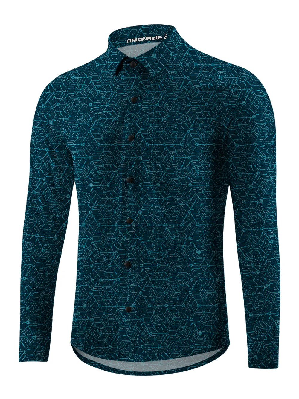 Orionride Spatial Gear Men's Stretchy Breathable Long Sleeve Gravel Shirt sold by Orionride product image thumbnail 2