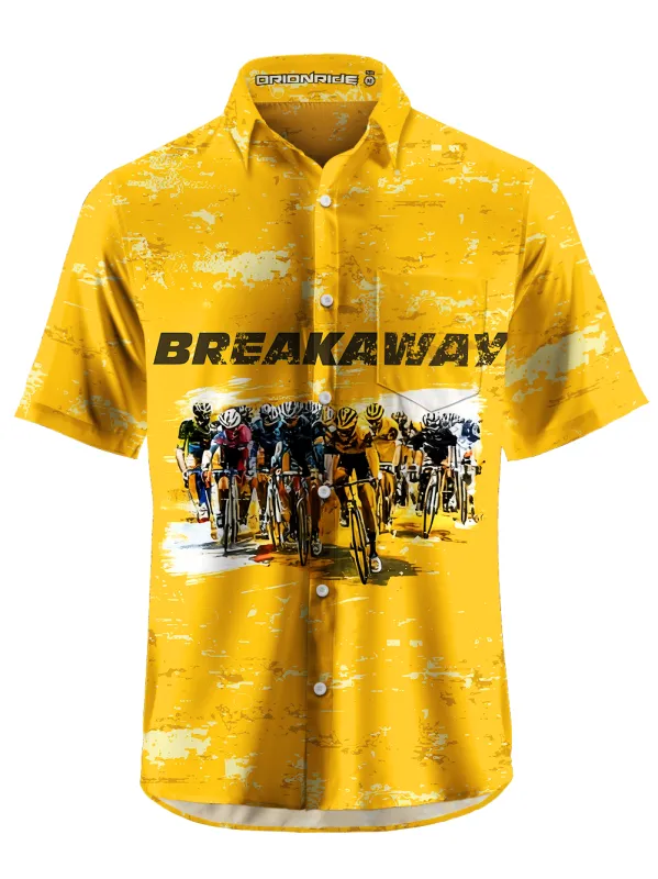 Orionride Breakaway Zipper Pockets Ultra Lightweight Short Sleeves Gravel Shirt sold by Orionride