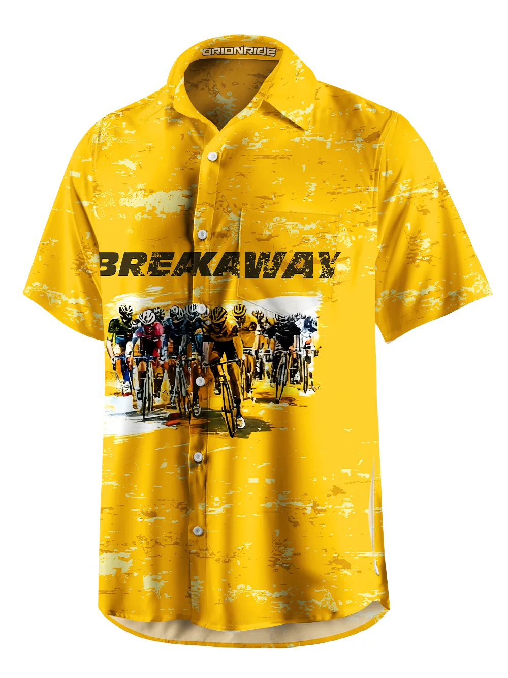 Orionride Breakaway Zipper Pockets Ultra Lightweight Short Sleeves Gravel Shirt sold by Orionride product image thumbnail 2