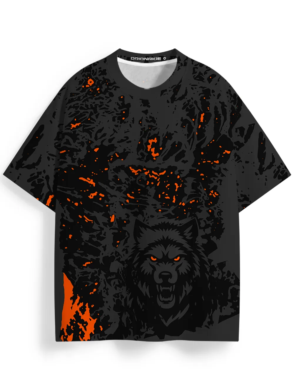 Orionride King Of Animals Oversized All-Over Print T-Shirt sold by Orionride