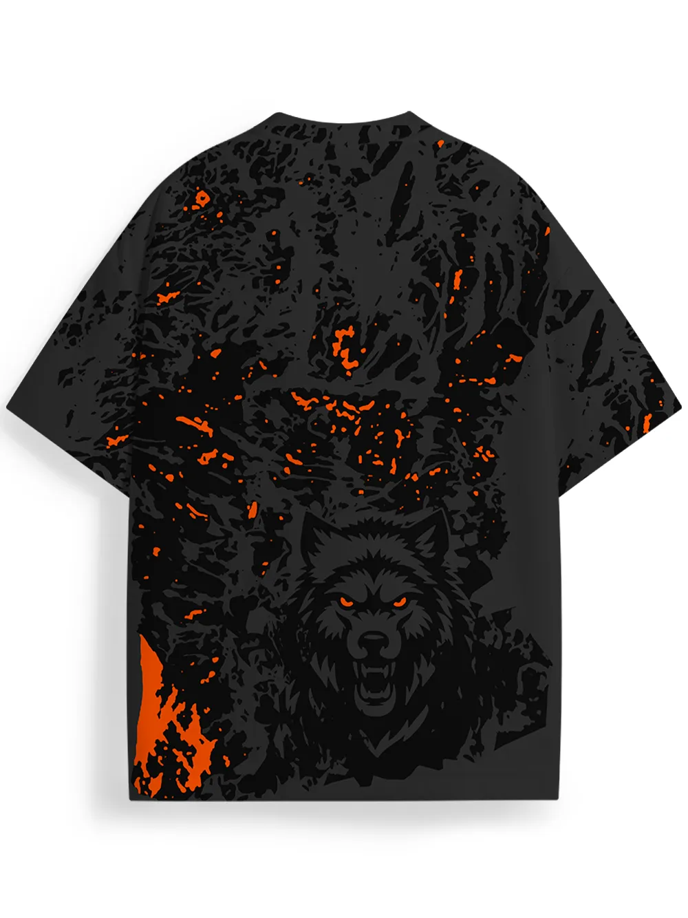 Orionride King Of Animals Oversized All-Over Print T-Shirt sold by Orionride product image thumbnail 2