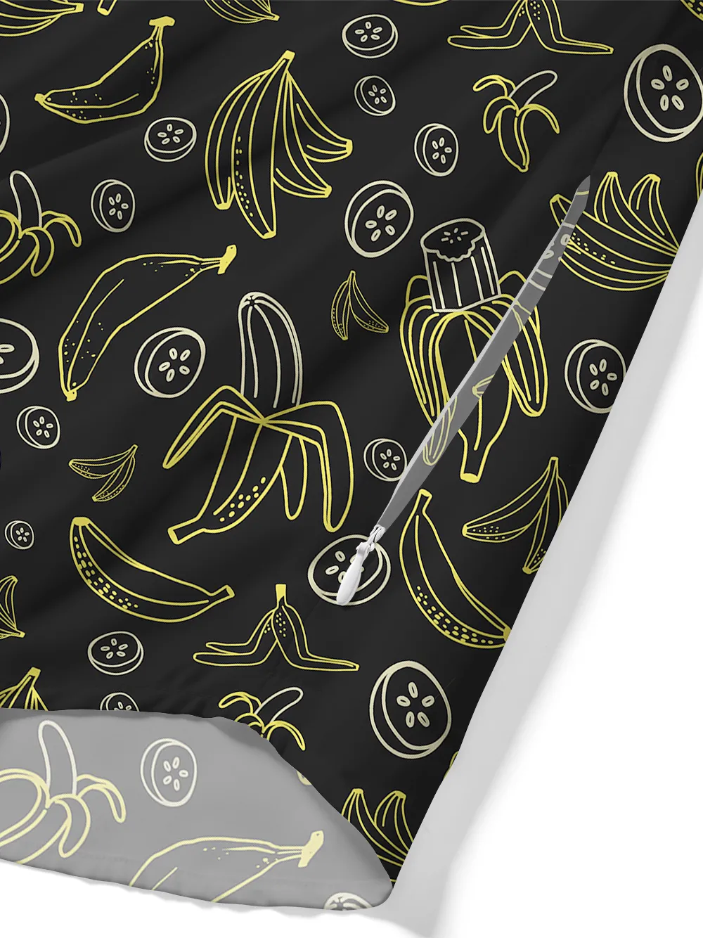 Orionride Energetic Bananas Zipper Pockets Ultra Lightweight Short Sleeves Gravel Shirt sold by Orionride product image thumbnail 5