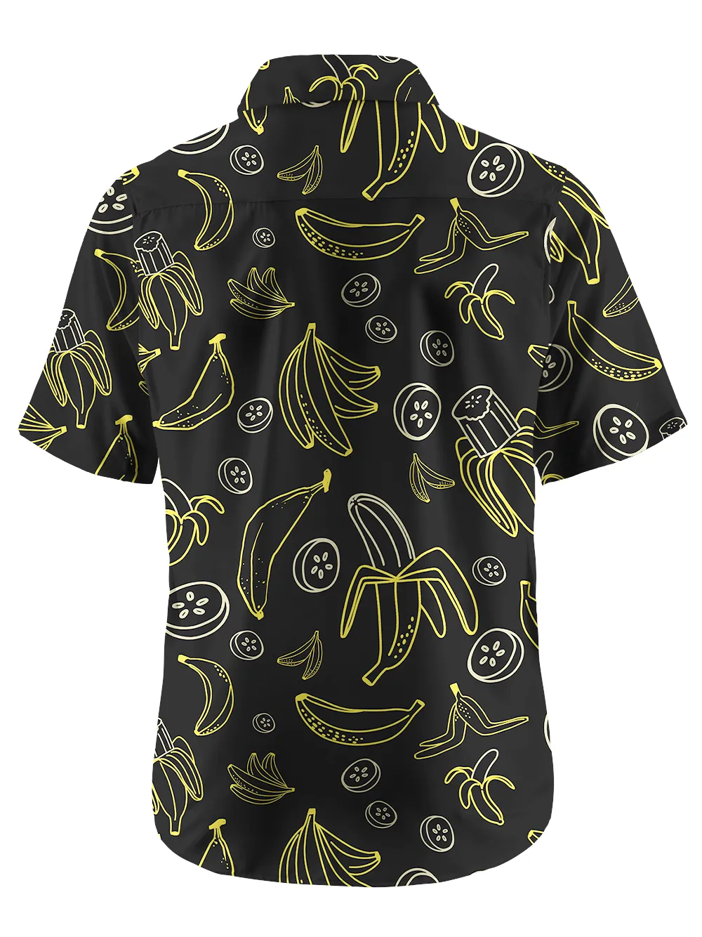 Orionride Energetic Bananas Zipper Pockets Ultra Lightweight Short Sleeves Gravel Shirt sold by Orionride product image thumbnail 3