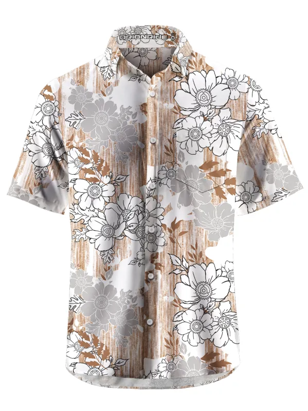 Orionride Gear Flower Stamen Zipper Pockets Ultra Lightweight Short Sleeves Gravel Shirt sold by Orionride