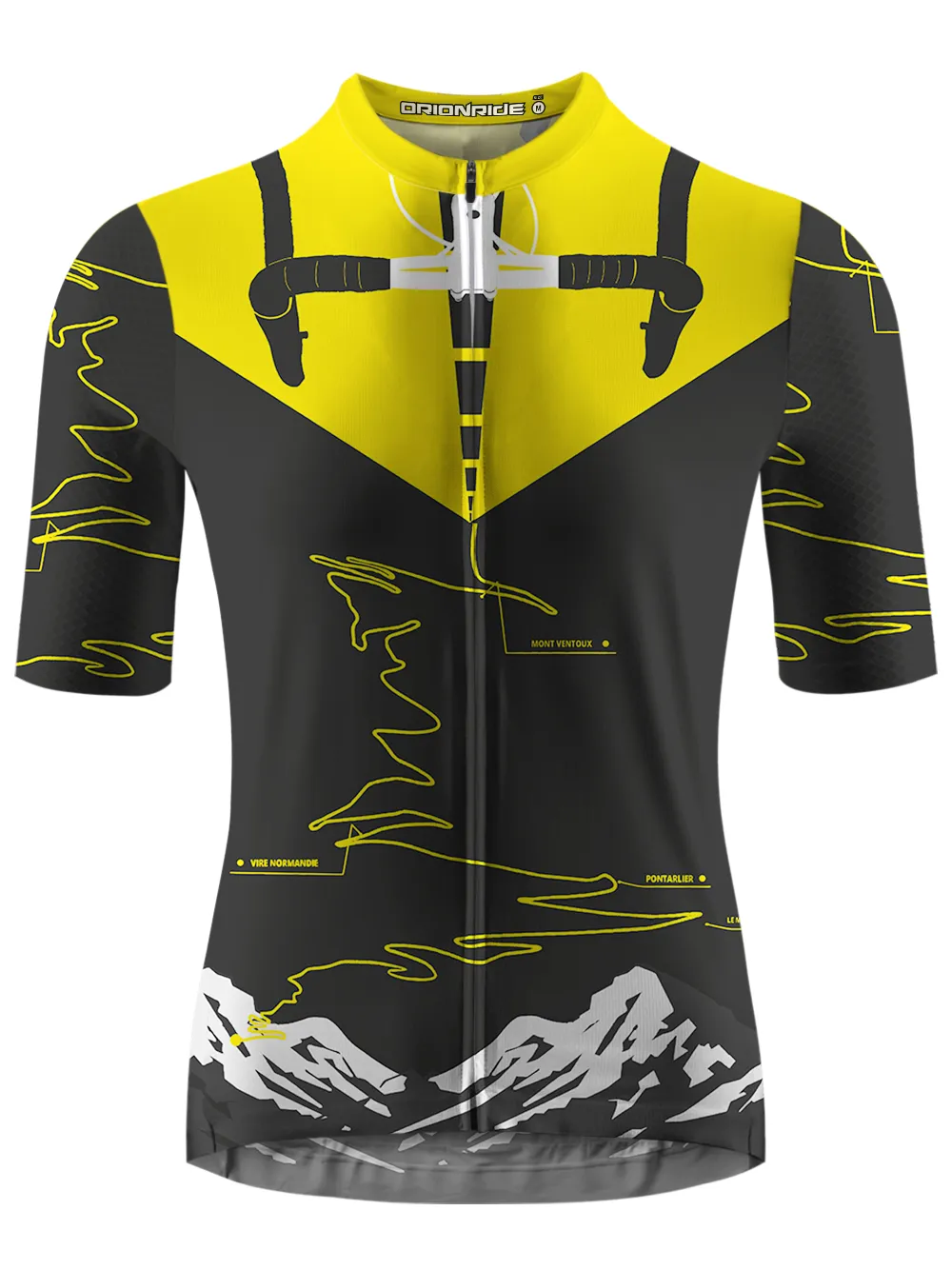 Orionride Roadmap Short Sleeves Cycling Jersey sold by Orionride