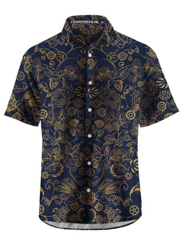 Orionride Hops Gear Zipper Pockets Ultra Lightweight Short Sleeves Gravel Shirt sold by Orionride