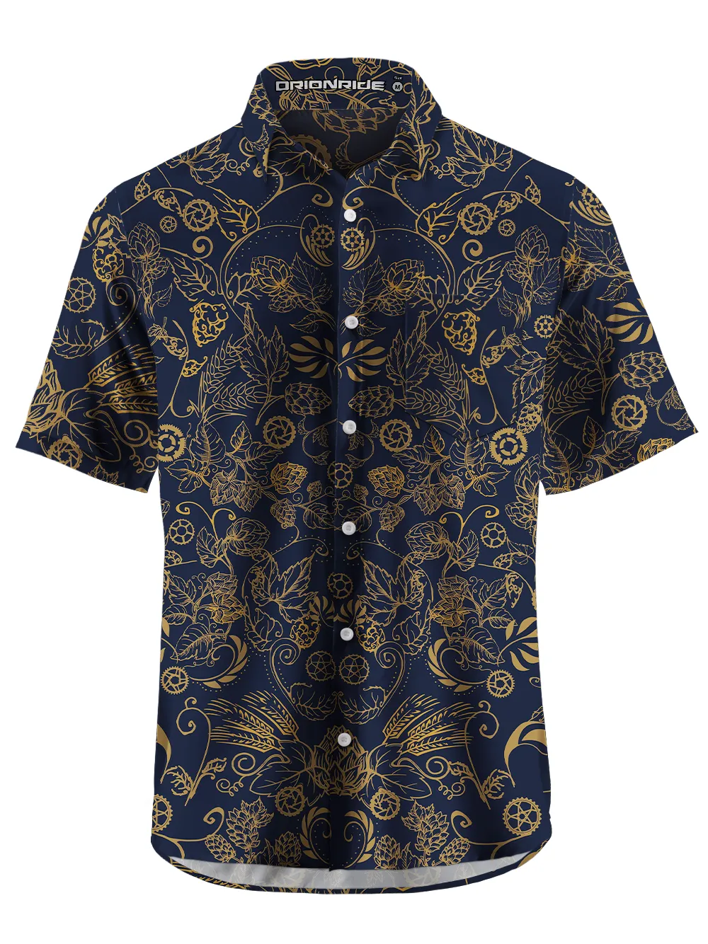 Orionride Hops Gear Zipper Pockets Ultra Lightweight Short Sleeves Gravel Shirt sold by Orionride