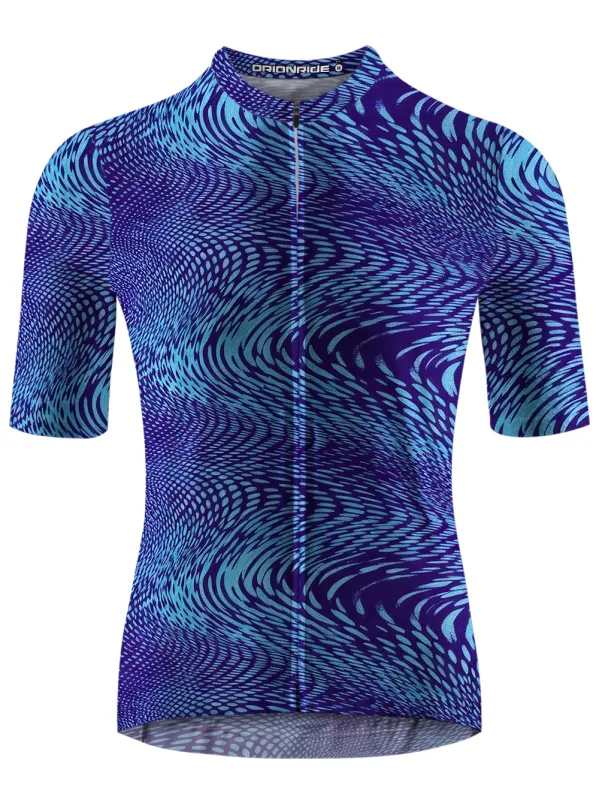Orionride Dense Ripples Short Sleeves Cycling Jersey sold by Orionride