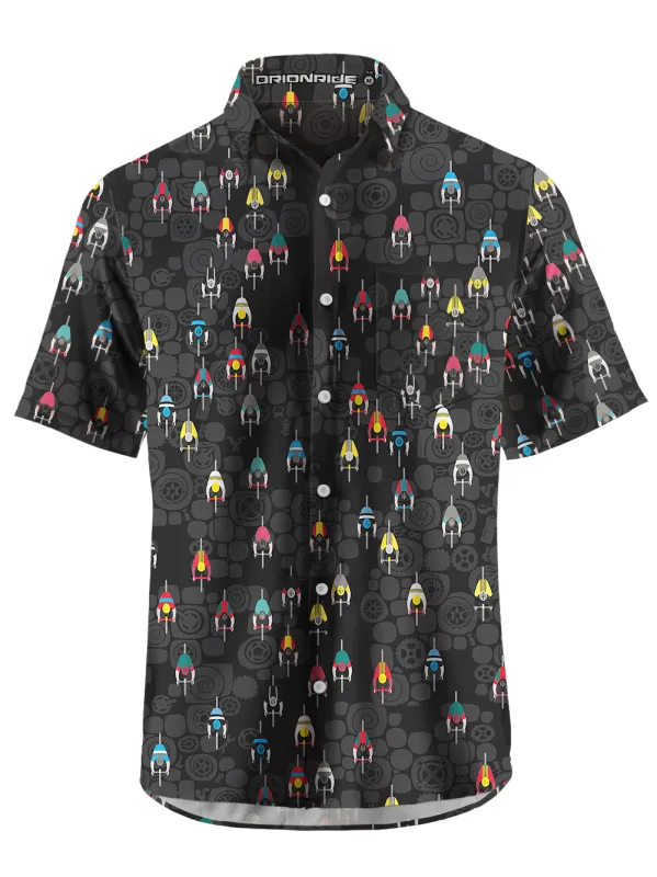 Orionride The World Of Cyclists Zipper Pockets Ultra Lightweight Short Sleeves Gravel Shirt sold by Orionride