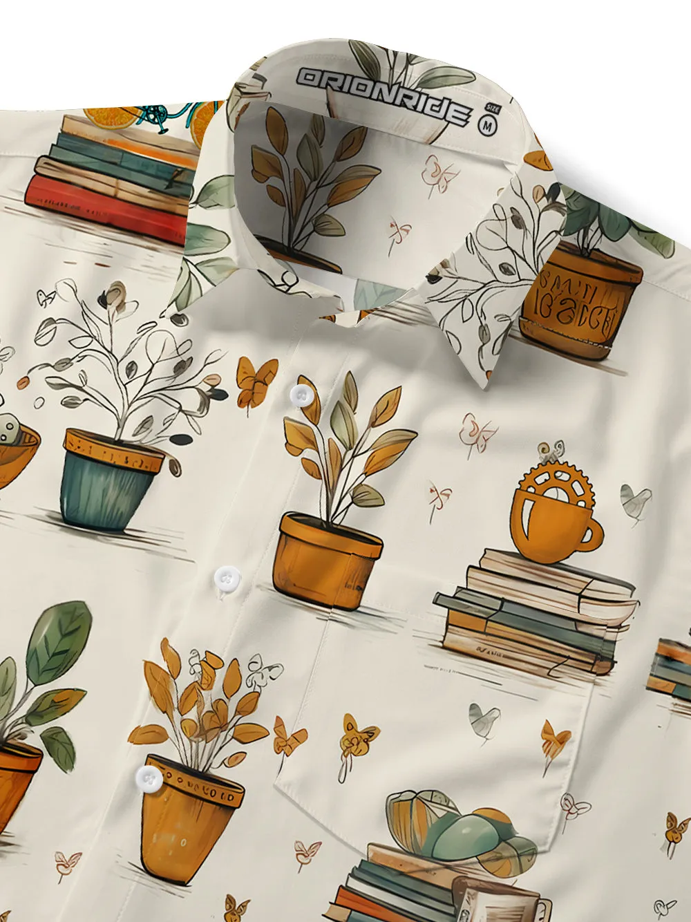 Orionride Cycling Enthusiasts Ultra Lightweight Short Sleeves Hawaiian shirt sold by Orionride product image thumbnail 3