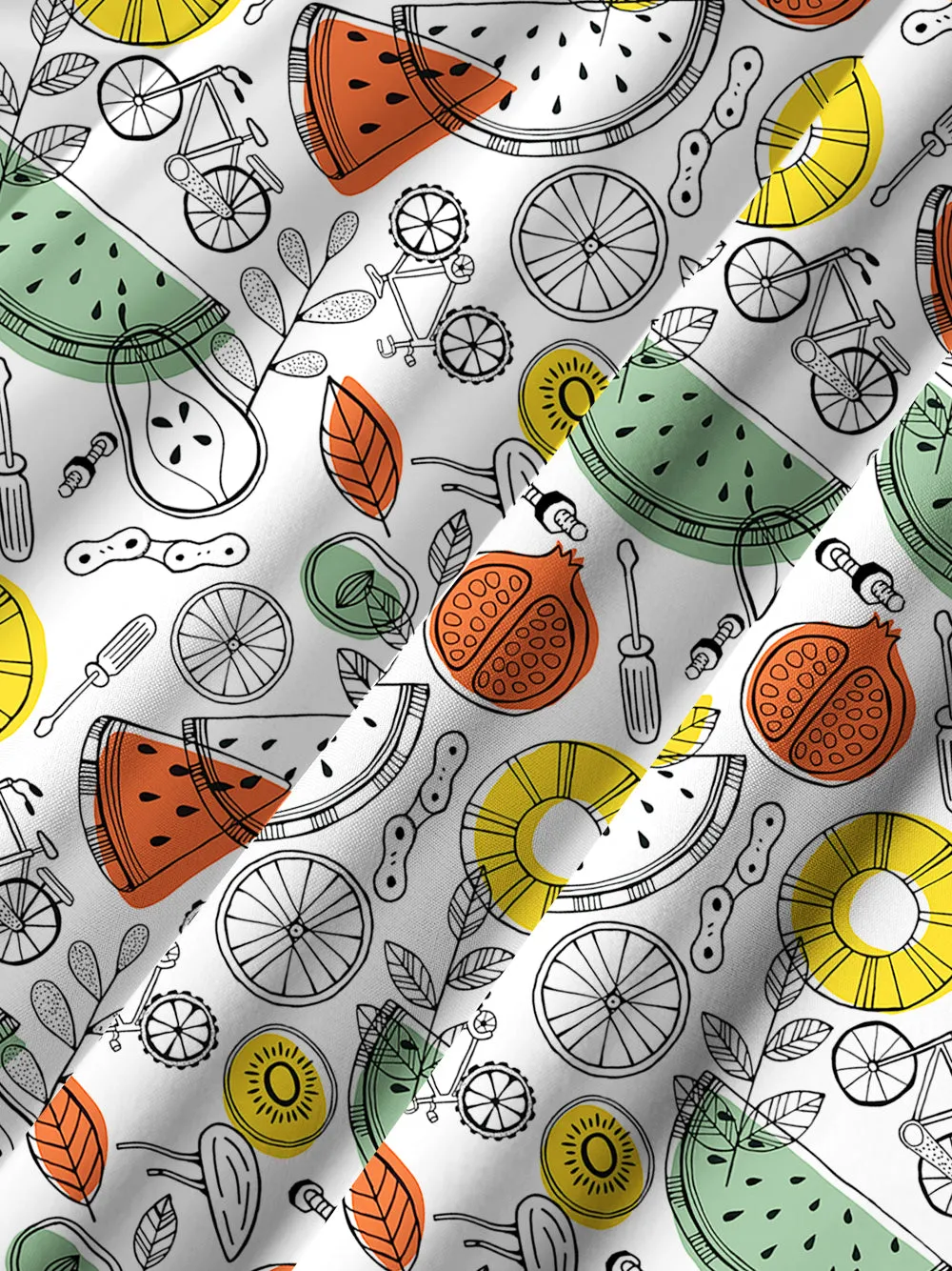 Orionride Fruit Parts Ultra Lightweight Short Sleeves Hawaiian shirt sold by Orionride product image thumbnail 5