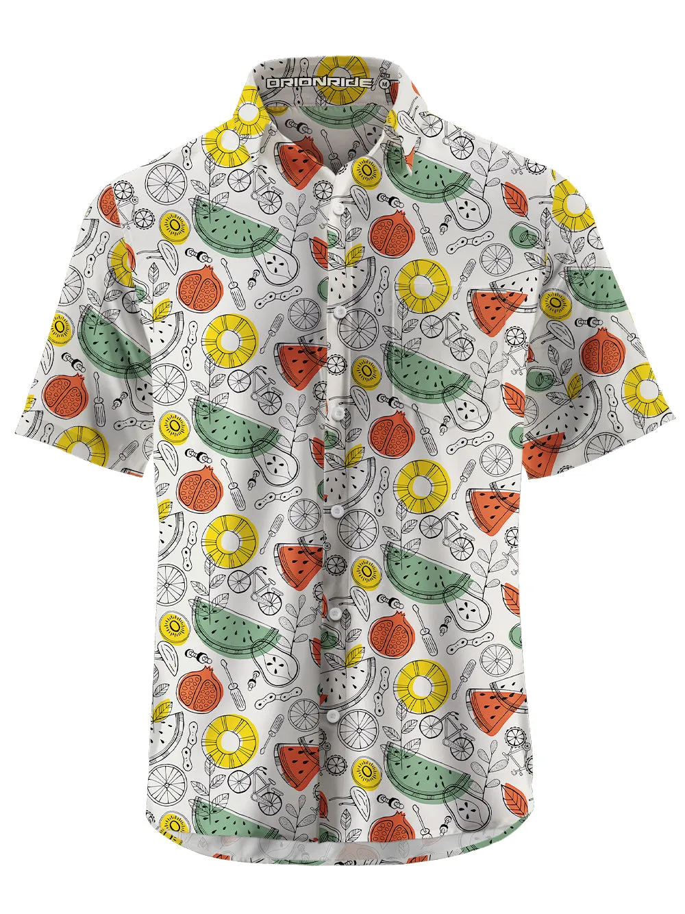 Orionride Fruit Parts Ultra Lightweight Short Sleeves Hawaiian shirt sold by Orionride product image thumbnail 2