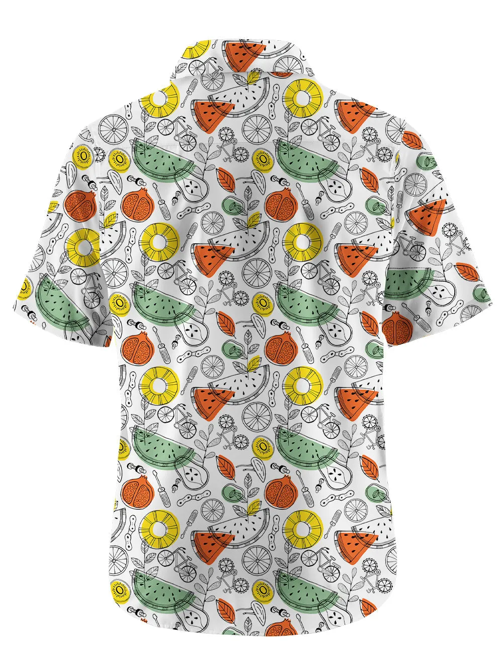 Orionride Fruit Parts Ultra Lightweight Short Sleeves Hawaiian shirt sold by Orionride product image thumbnail 3
