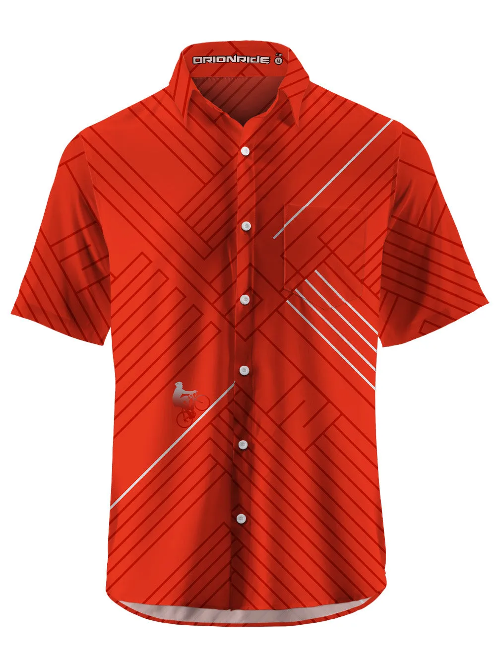 Orionride The Courage To Ride Ultra Lightweight Short Sleeves Hawaiian shirt sold by Orionride product image thumbnail 3
