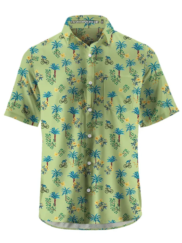 Orionride Woods Ride Ultra Lightweight Short Sleeves Hawaiian shirt made by Orionride