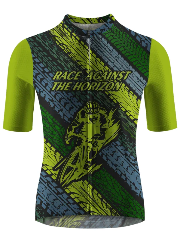 Orionride Race Against The Horizon Short Sleeves Cycling Jersey sold by Orionride