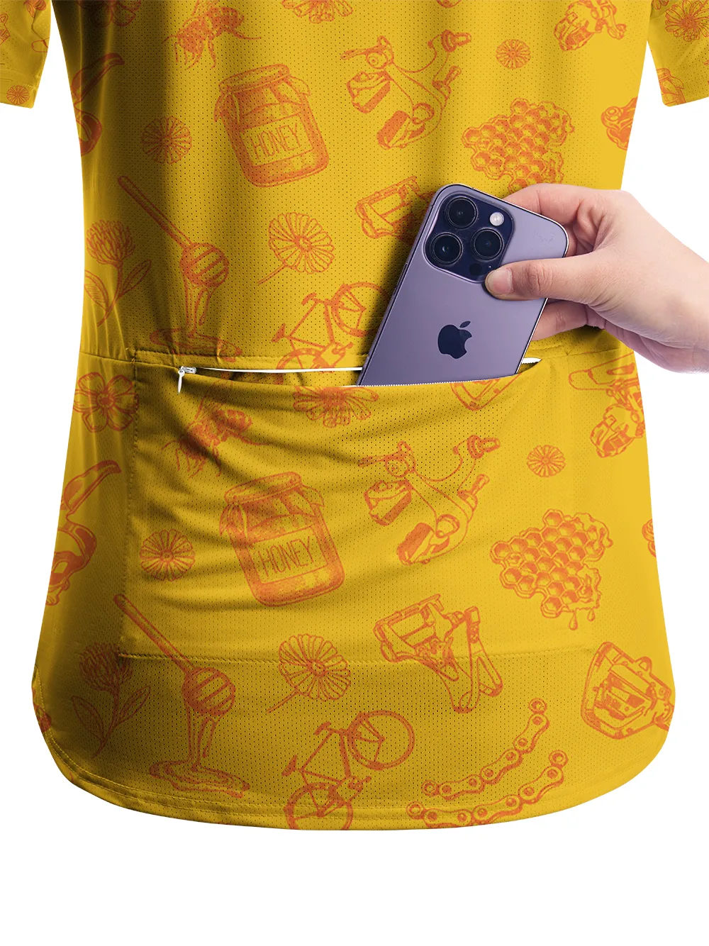 Orionride Sweet Honey Women's Breathable Short Sleeve T-shirt sold by Orionride product image thumbnail 5