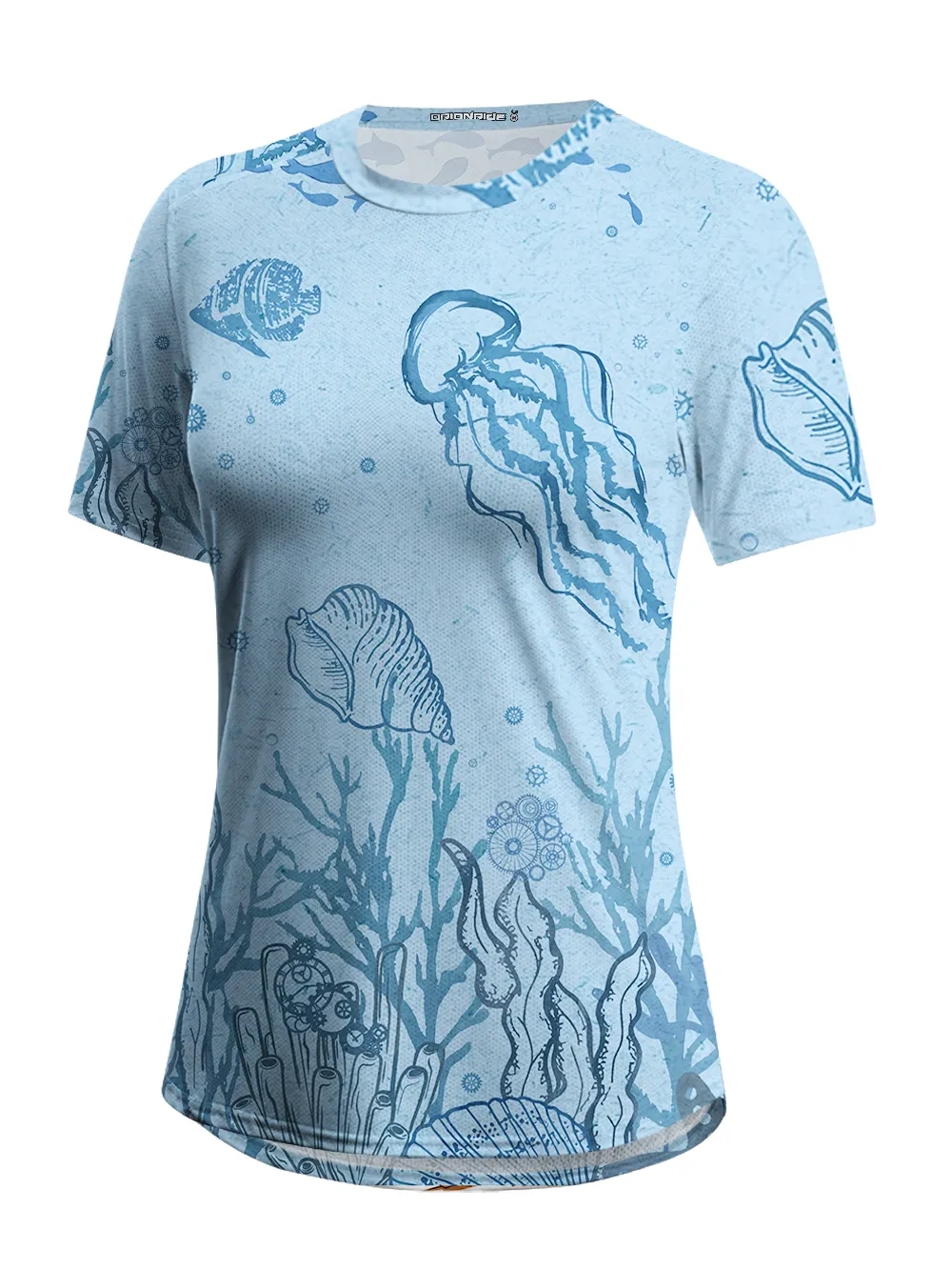 Orionride Ocean Jellyfish Women's Breathable Short Sleeve T-shirt sold by Orionride product image thumbnail 2