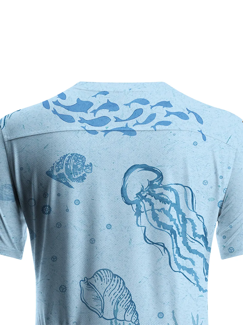 Orionride Ocean Jellyfish Women's Breathable Short Sleeve T-shirt sold by Orionride product image thumbnail 4