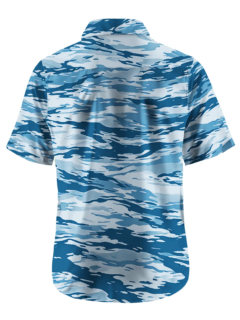 Orionride Blurry Ripples Zipper Pockets Ultra Lightweight Short Sleeves Gravel Shirt sold by Orionride product image thumbnail 3