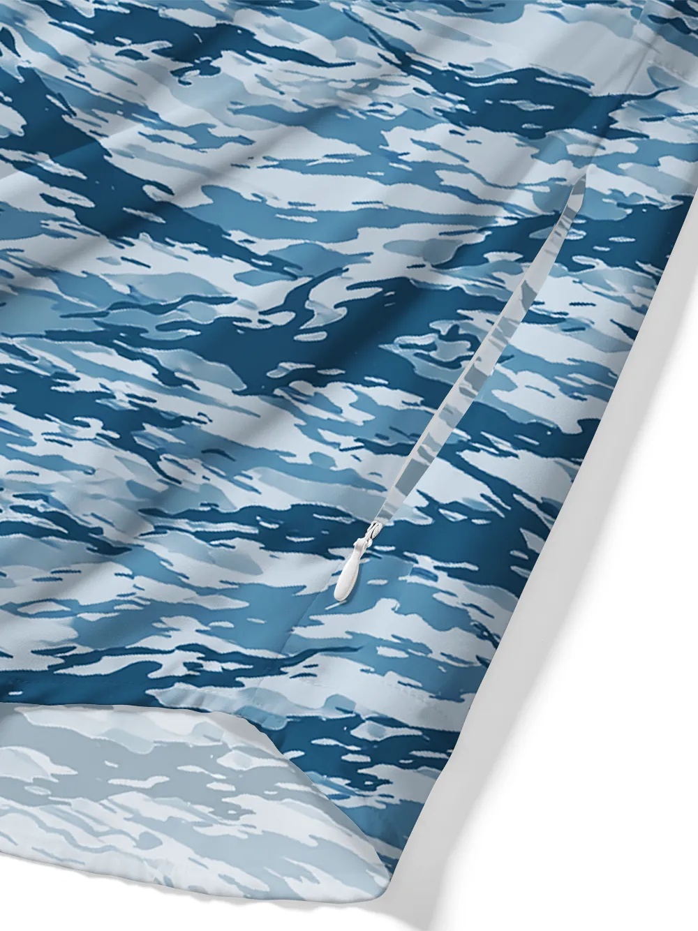 Orionride Blurry Ripples Zipper Pockets Ultra Lightweight Short Sleeves Gravel Shirt sold by Orionride product image thumbnail 5