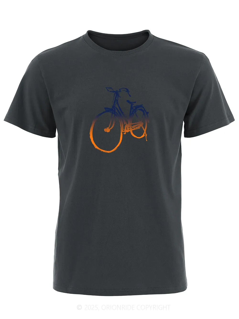 Orionride Gradient Bicycle Short Sleeves Bike T-Shirt sold by Orionride product image thumbnail 5