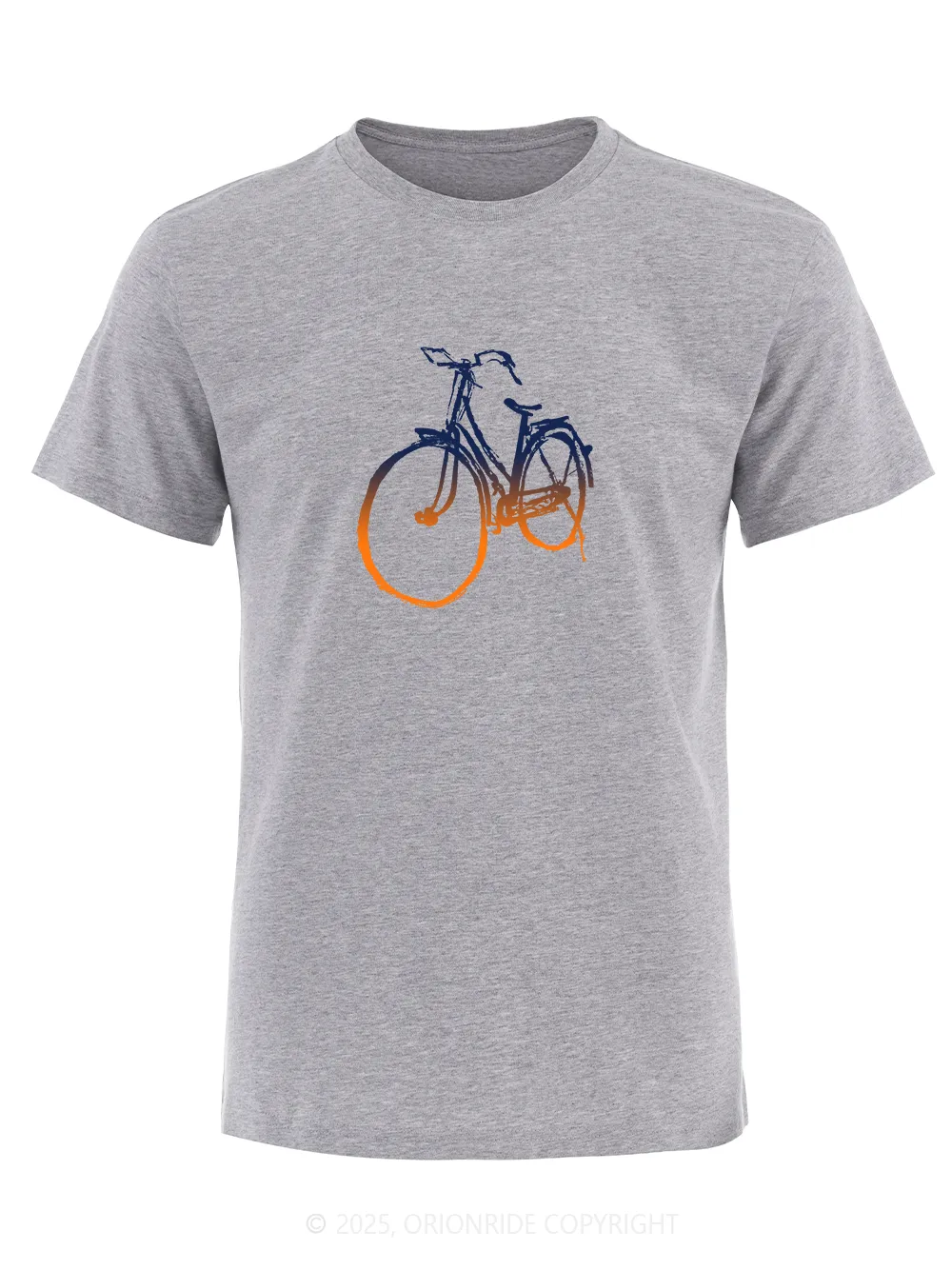 Orionride Gradient Bicycle Short Sleeves Bike T-Shirt sold by Orionride product image thumbnail 4