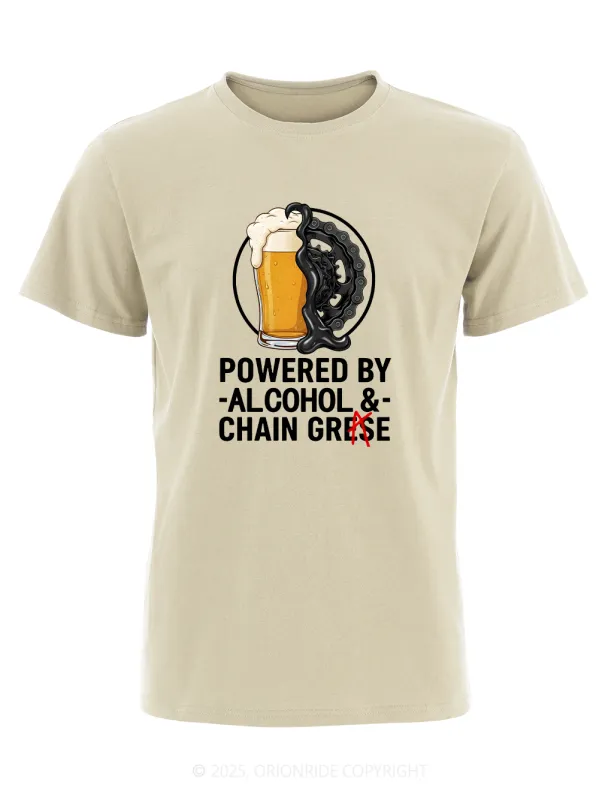 Orionride Alcohol Short Sleeves Bike T-Shirt made by Orionride