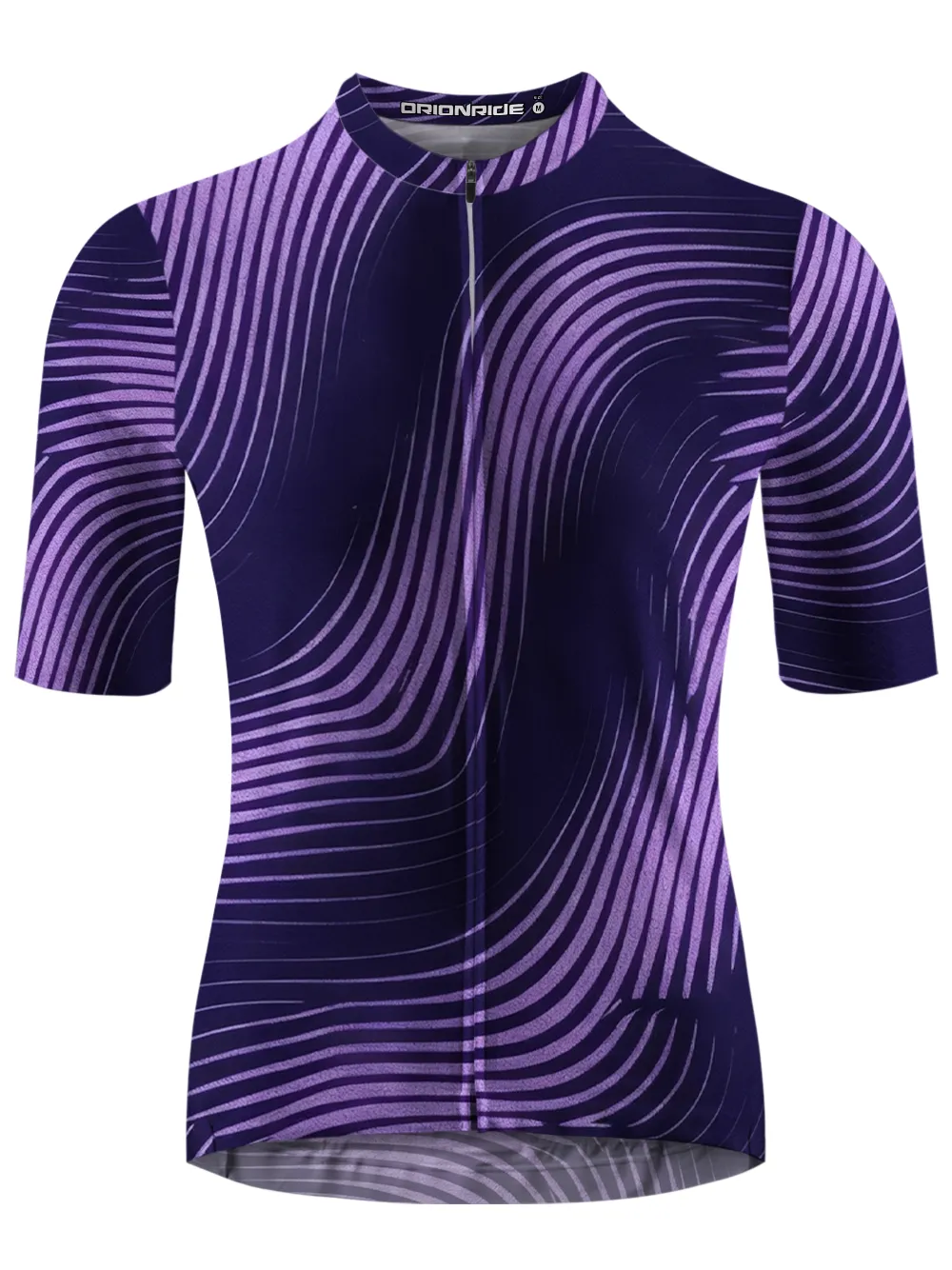 Orionride Purple Lines Short Sleeves Cycling Jersey sold by Orionride