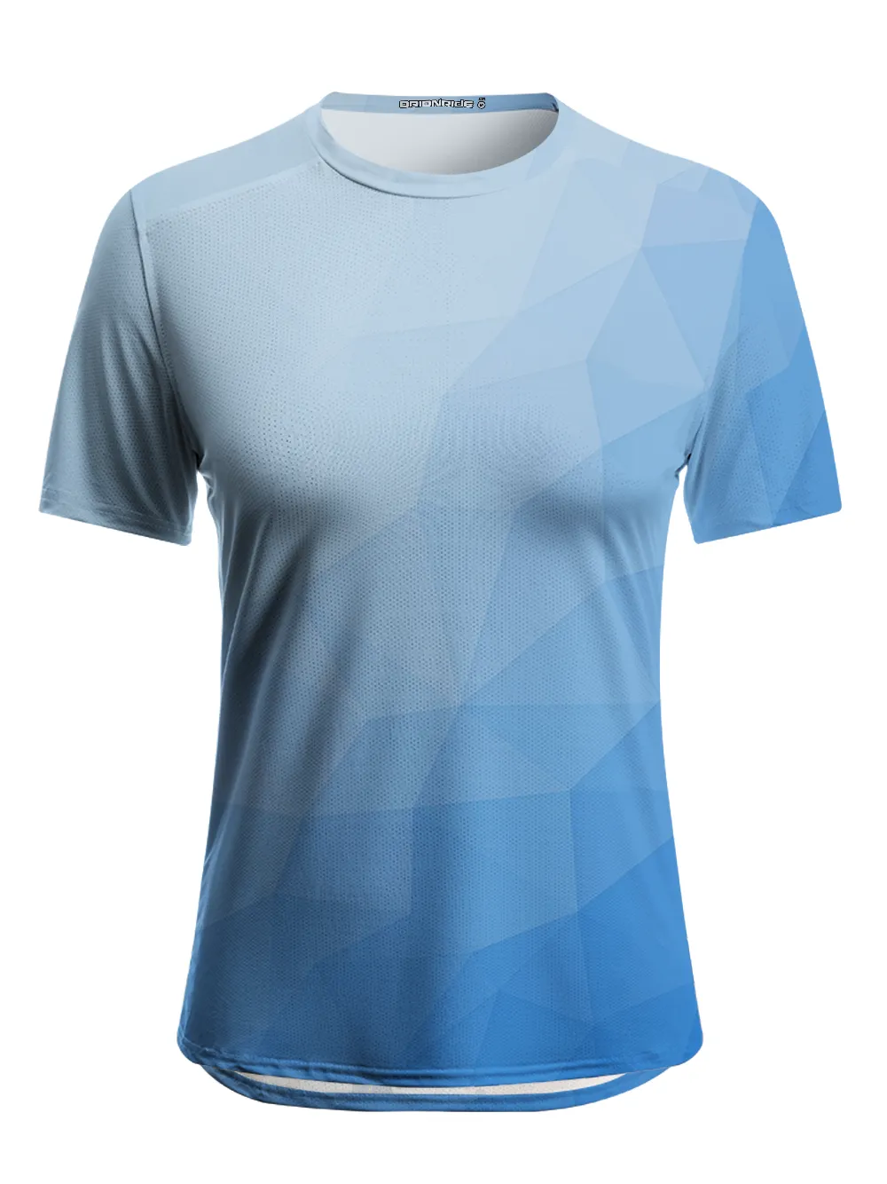 Orionride Ocean Blue Women's Breathable Short Sleeve T-shirt sold by Orionride