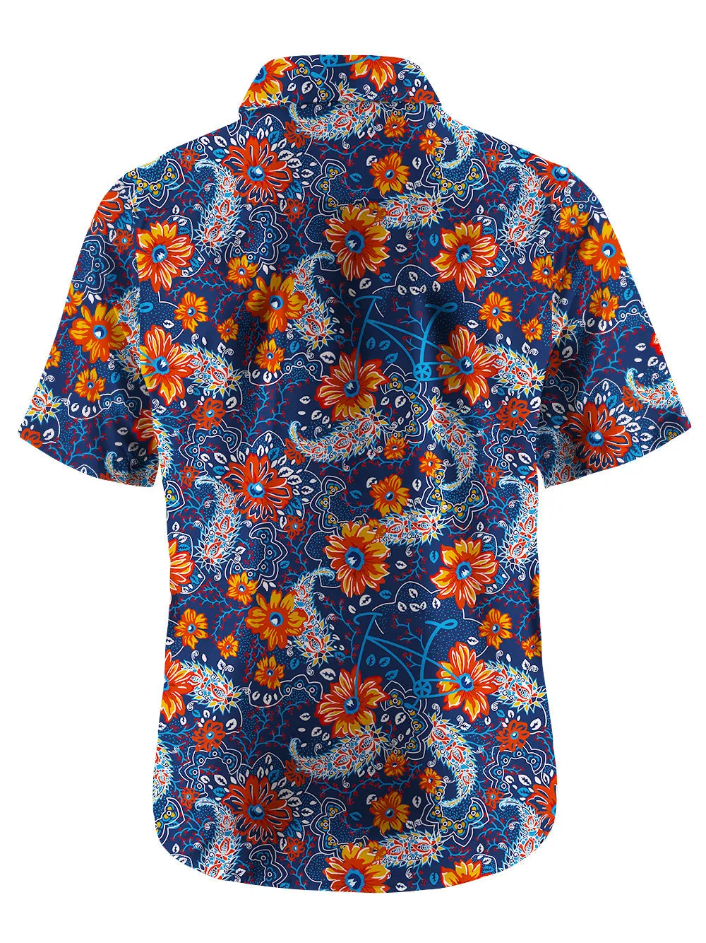 Orionride Sunset Garden Ultra Lightweight Short Sleeves Hawaiian shirt sold by Orionride product image thumbnail 2