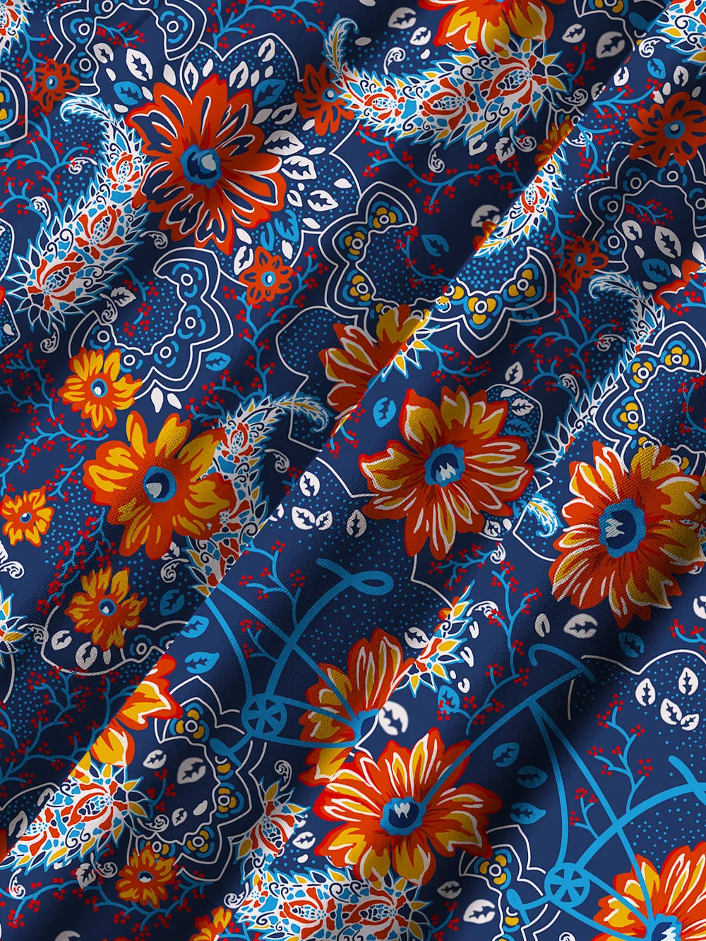 Orionride Sunset Garden Ultra Lightweight Short Sleeves Hawaiian shirt sold by Orionride product image thumbnail 4