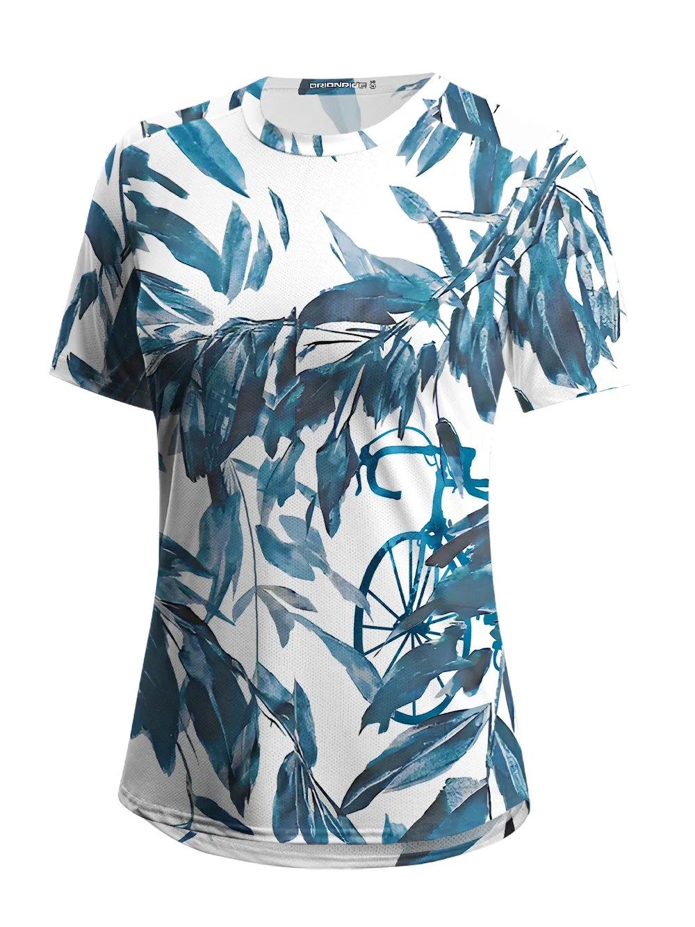 Orionride Ink Bicycle Women's Breathable Short Sleeve T-shirt sold by Orionride product image thumbnail 3