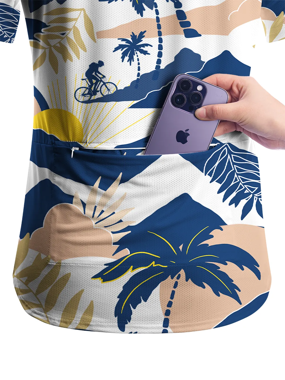 Orionride Prevailing Palm Women's Breathable Short Sleeve T-shirt sold by Orionride product image thumbnail 5