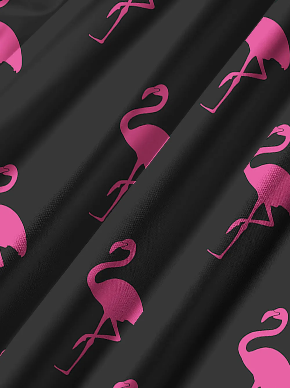 Orionride Flamingo Ultra Lightweight Short Sleeves Hawaiian shirt sold by Orionride product image thumbnail 4
