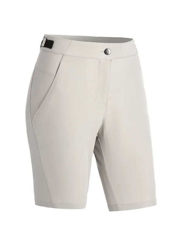 Orionride Women's Multifunctional Sports Cycling Shorts Oatmeal made by Orionride