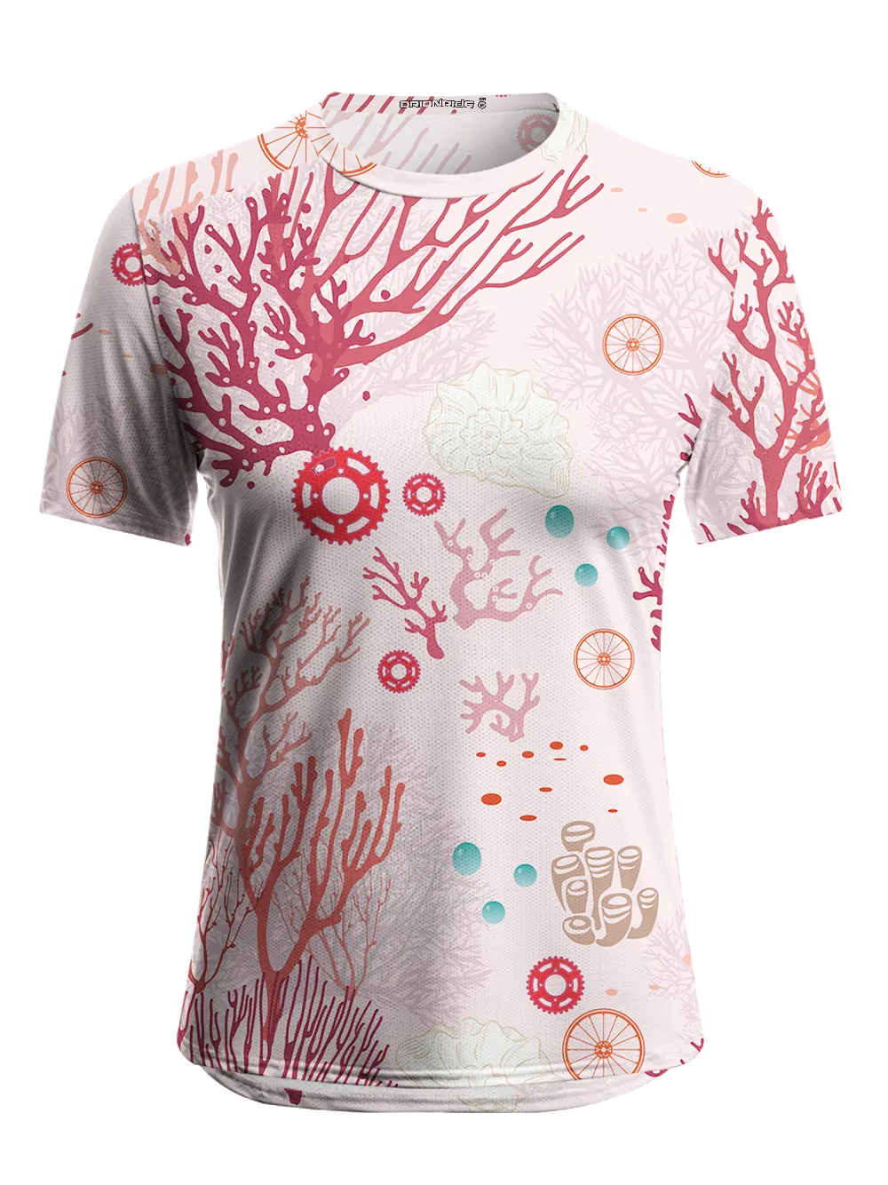 Orionride Pink Coral Women's Breathable Short Sleeve T-shirt sold by Orionride