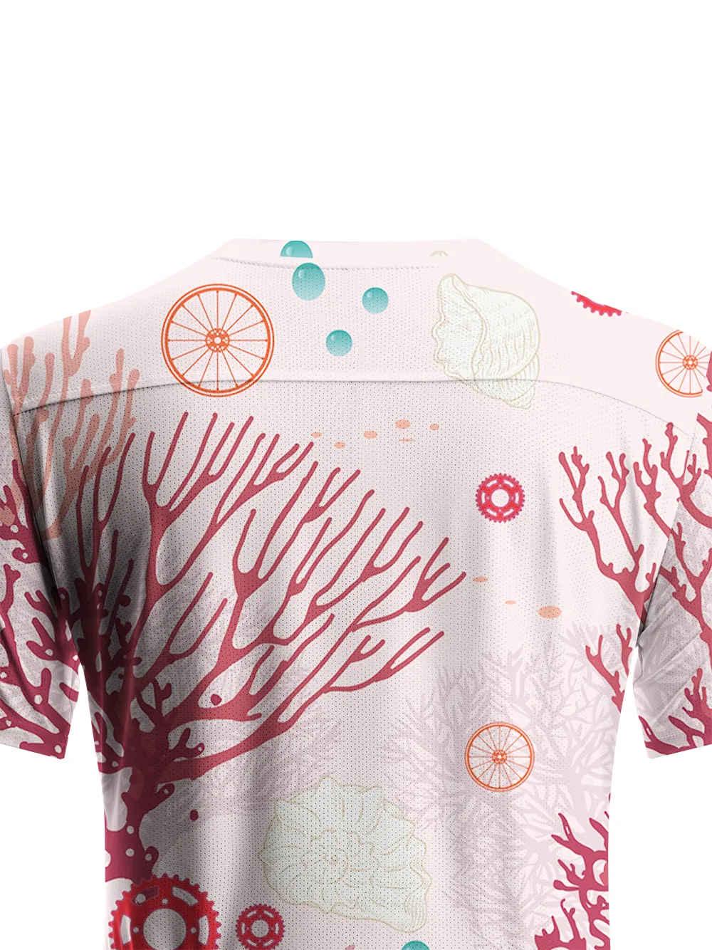 Orionride Pink Coral Women's Breathable Short Sleeve T-shirt sold by Orionride product image thumbnail 4