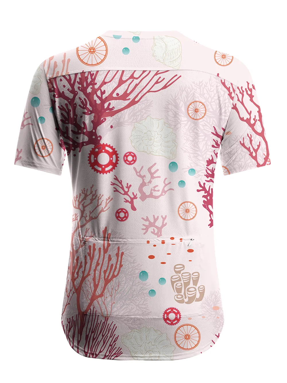 Orionride Pink Coral Women's Breathable Short Sleeve T-shirt sold by Orionride product image thumbnail 3